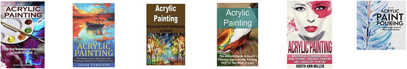 acrylic painting books